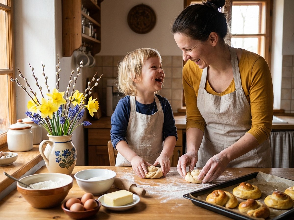 pečení jidášů na velikonoce